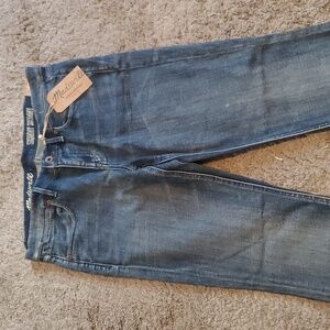 NWT Madewell Women's skinny skinny Jeans 29w 32l New
